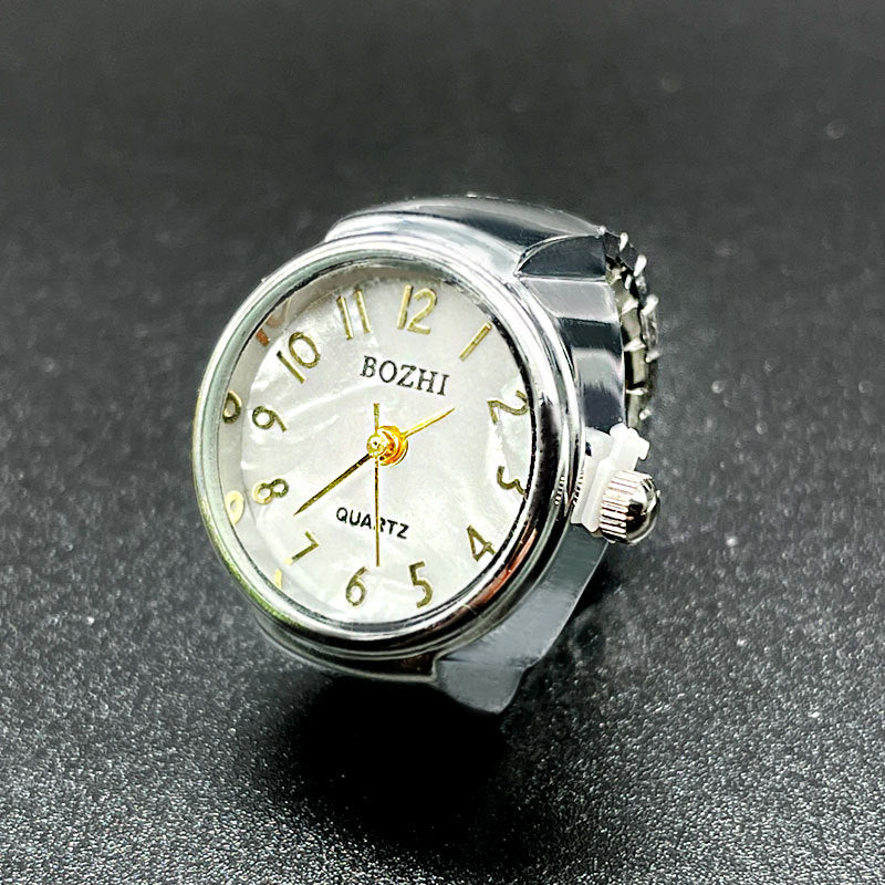 Brehn | Unisex Paar Fingerringe Quarzuhren