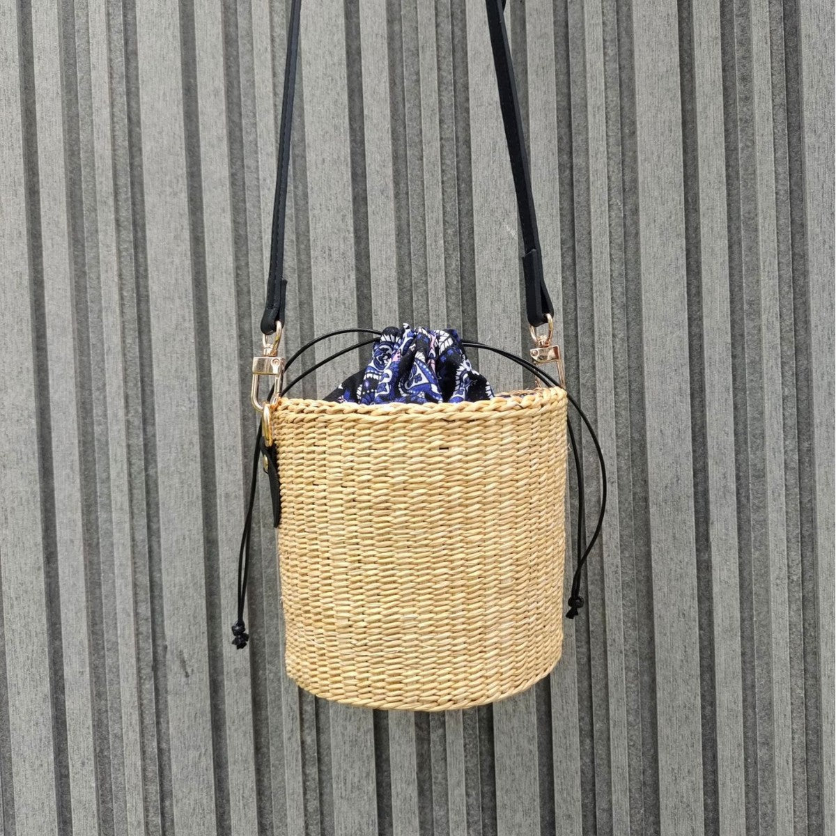 Bohemian Chic Geflochtene Korbtasche Brehn