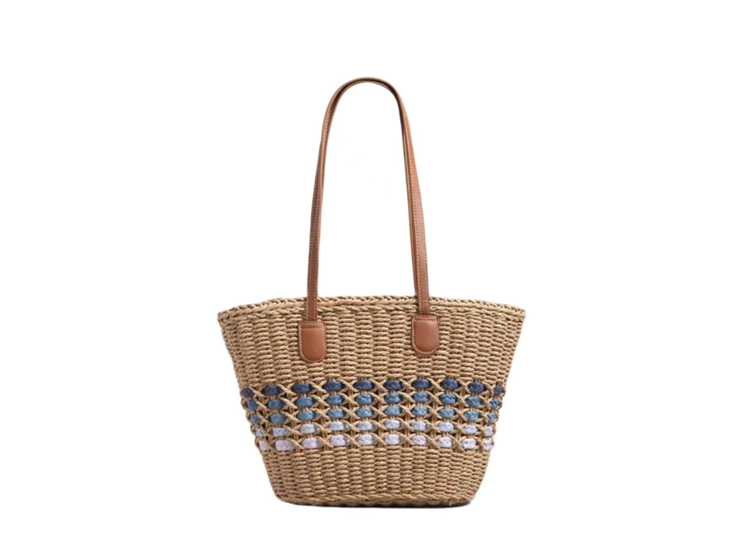 Handtasche Aus Hochwertigem Geflochtenem Material Brehn