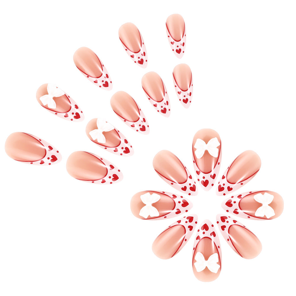 Herz-Themen Nagelkunst Design Brehn