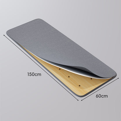 Große perforierte Bambusregalplatte mit belüftetem Lattendesign