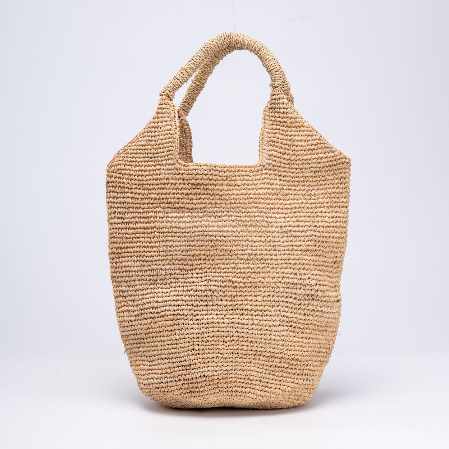 Strandtasche Aus Natürlichem Bast mit Praktischen Griffen Brehn