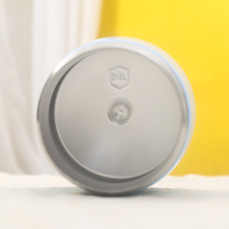 Damen Praktische Trinkflasche mit innovativem Push-Button-Verschluss Brehn
