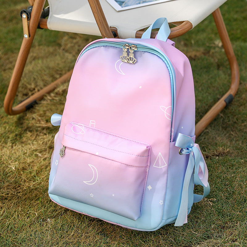 Stylischer Galaxy-Print-Rucksack Brehn
