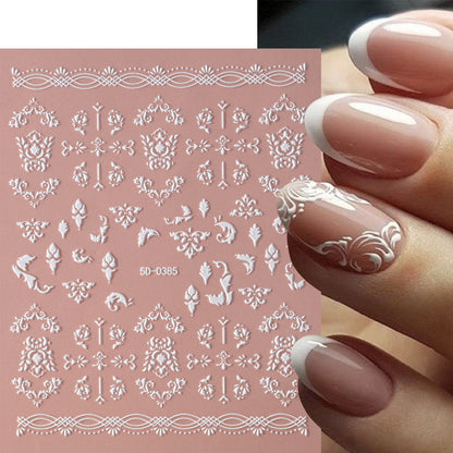 Elegante Nagelkunst Stempelplatte