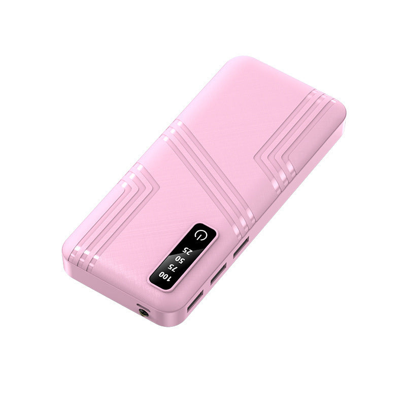 Tragbare Powerbank mit Multifunktionalem Schnellladeanschluss und Lcd-Anzeige Brehn