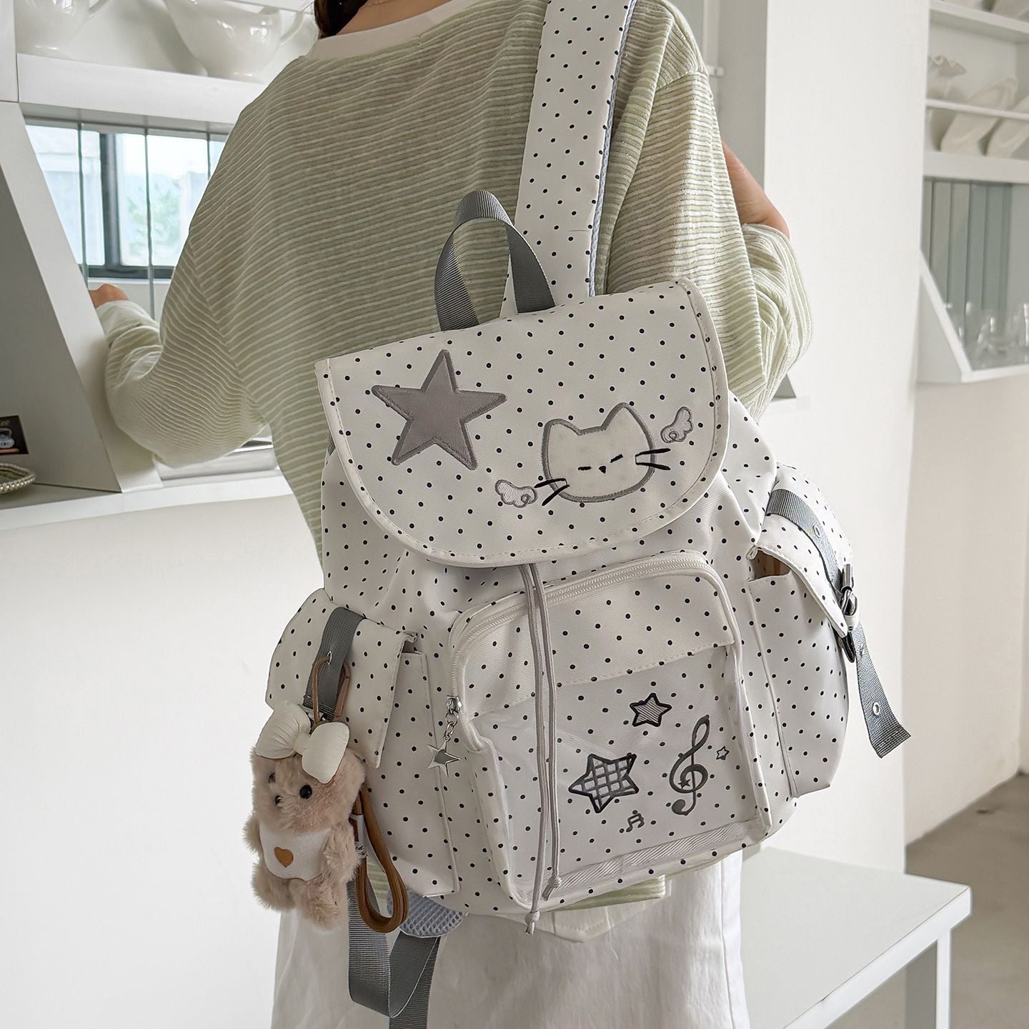 Süßer Tiermotiv Rucksack Brehn