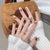 Kreatives Bären-Themen Press-On Nagelset Brehn