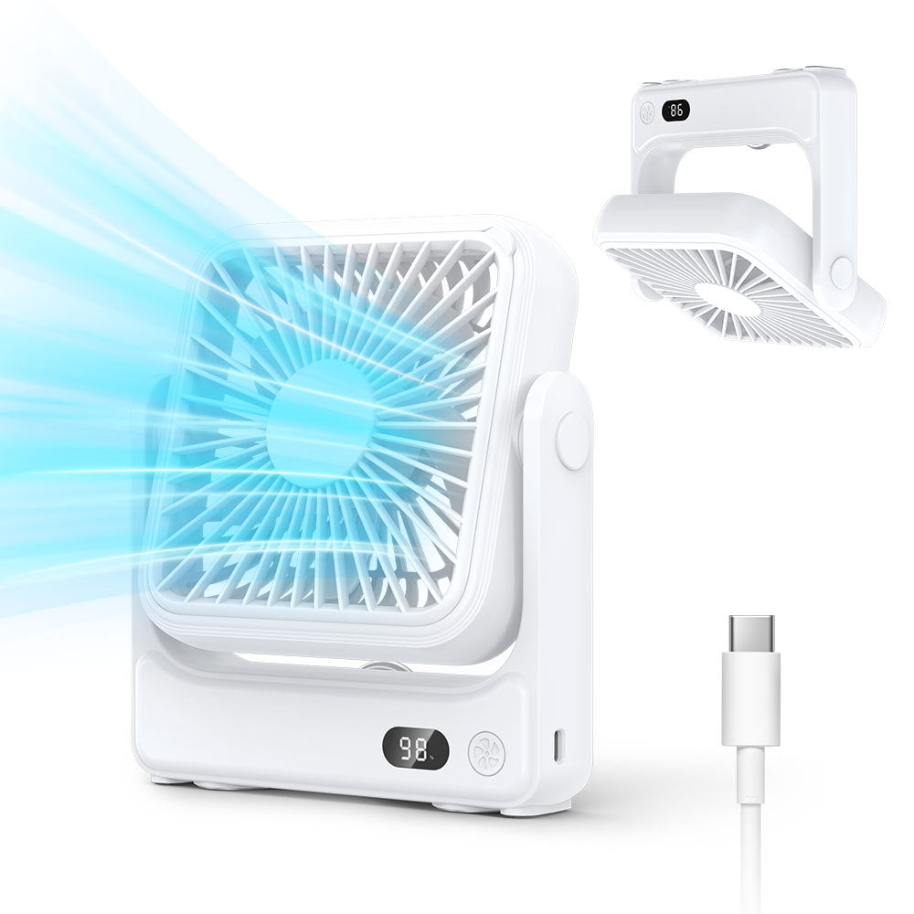 Unisex Portable Digital Thermostat Fan Brehn