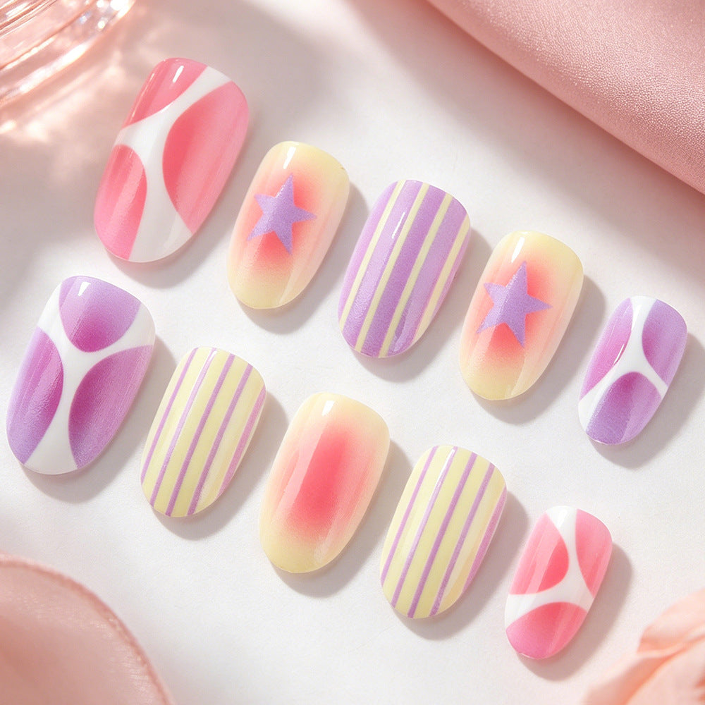 Artistic Press-On Nail Art Kollektion Brehn