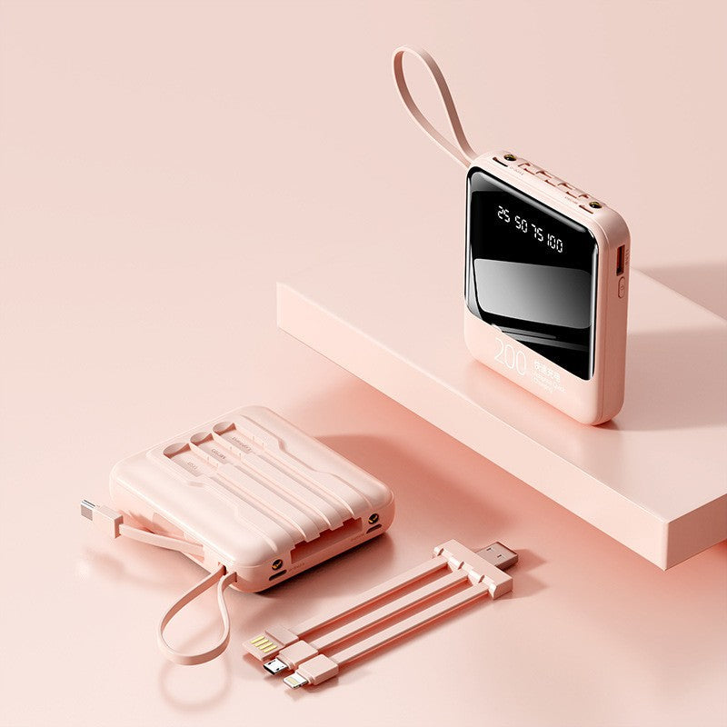 Tragbare Powerbank mit Smart Charging und Lcd-Anzeige Brehn