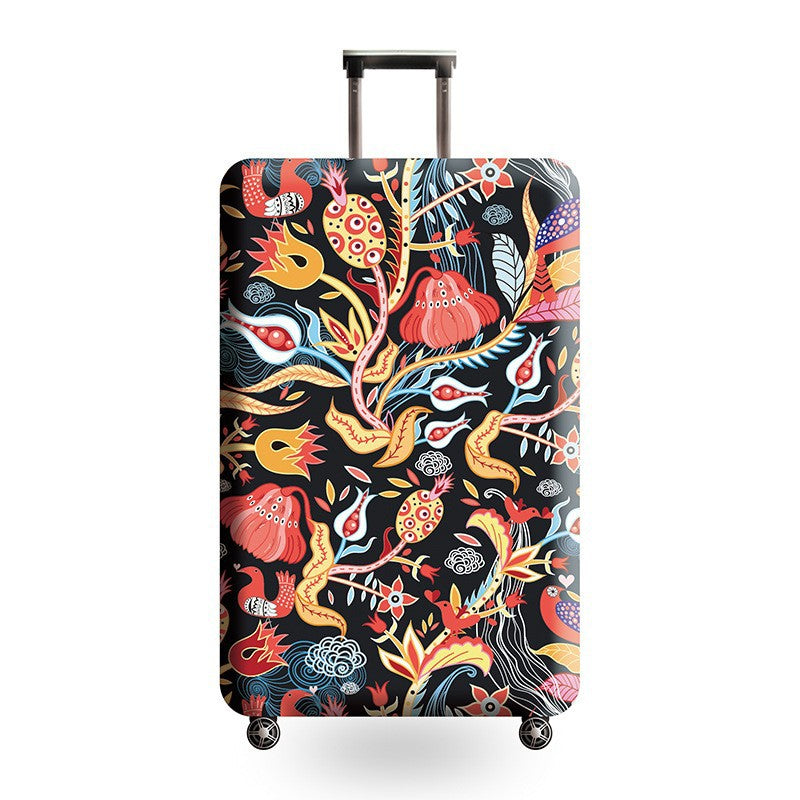 Unisex nan Hartschalen-Trolley mit auffälligem Marmorprint, Teleskopgriff und stoßfester Konstruktion Brehn