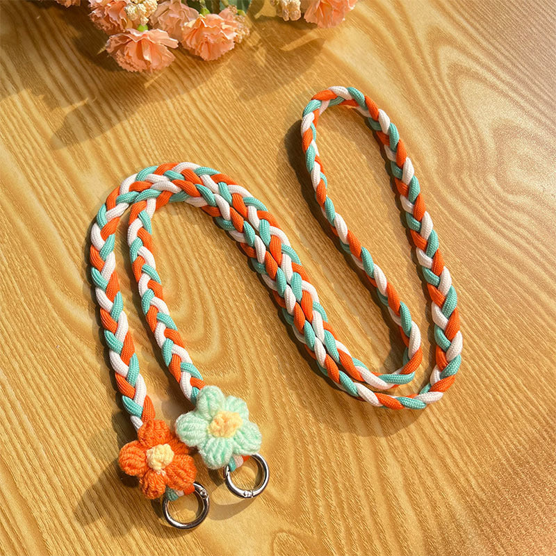 Gewebtes florales Muster Utility Lanyard Brehn