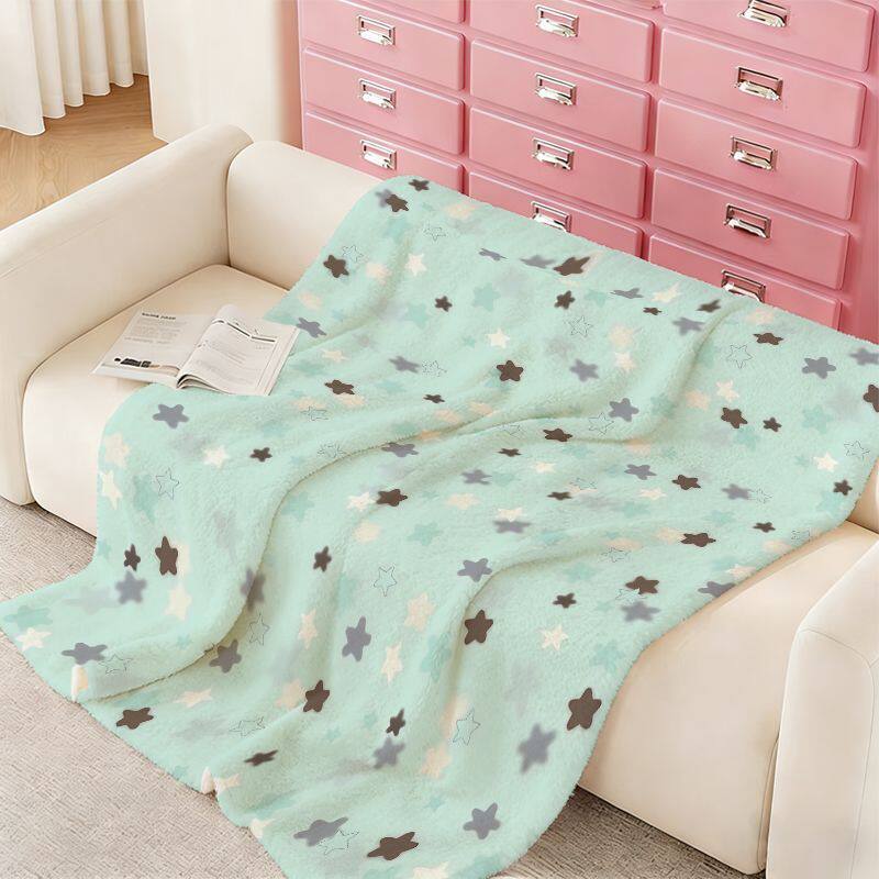 Sternenmuster Weiches Plüsch Blanket