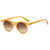 Damen modische runde Sonnenbrille mit UV-Schutz Brehn