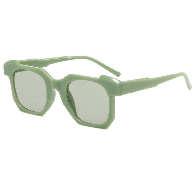 Damen modische Sonnenbrille im innovativen Hexagon-Design Brehn
