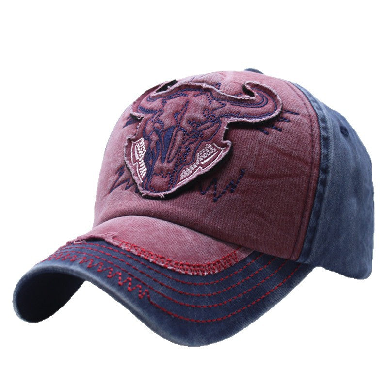 Herren Bestickte Westernstil Mütze Brehn