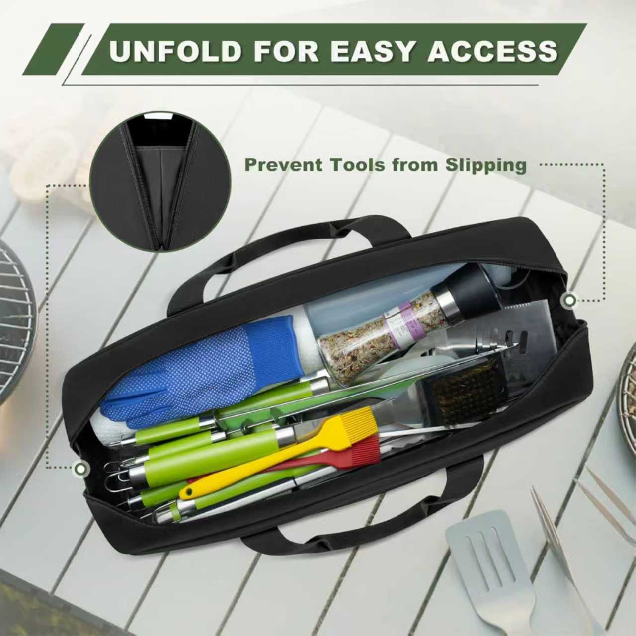 Praktische Werkzeugtasche mit Mehreren Fächern Brehn