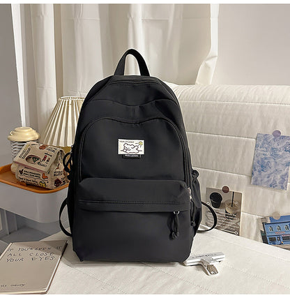 Lässiger Mehrfach-Taschen Schulrucksack