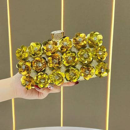 Florale Verzierte Abendclutch  1791727849