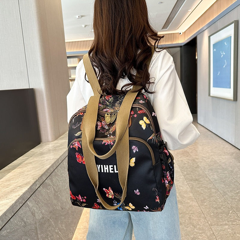 Blumenmuster Rucksack Brehn