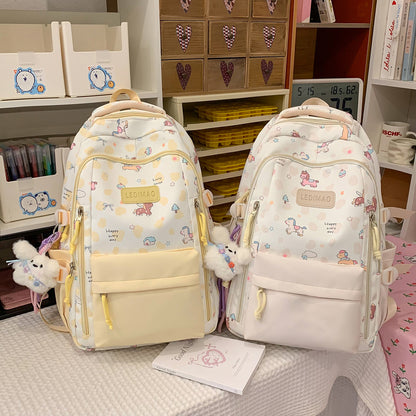 Verspielter Cartoon-Charakter-Rucksack Brehn