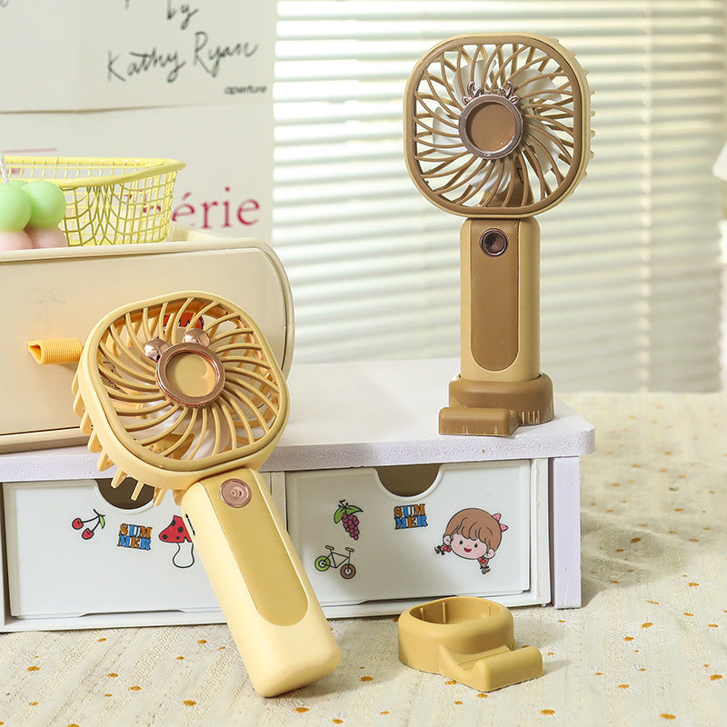 Damen Tragbarer Handventilator mit süßem Tiermotiv Brehn