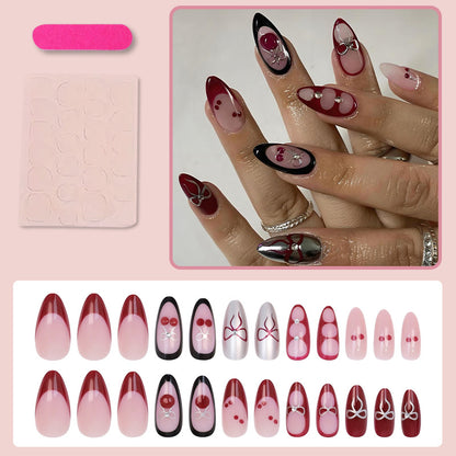 Kunstnagelset mit einzigartigen Designs Brehn