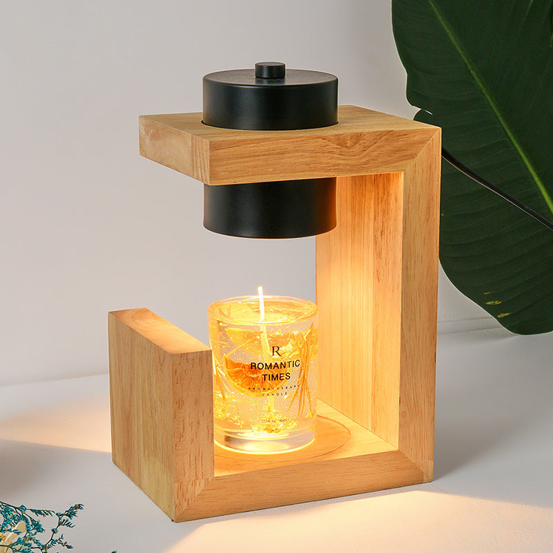 Moderne Minimalistische Holz Tischlampe