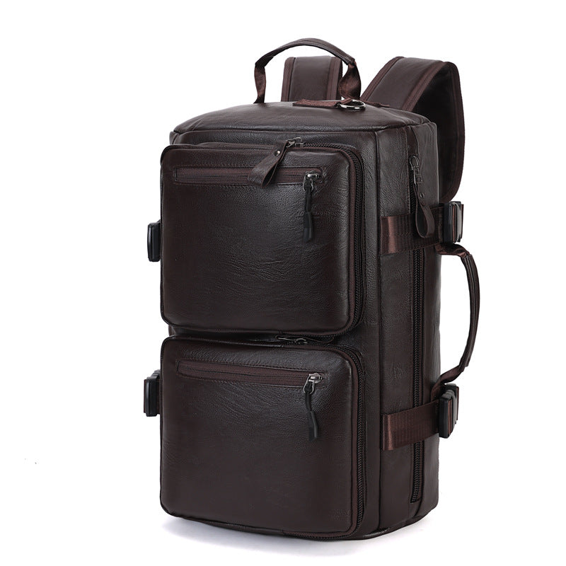 Dual-Compartment Laptop Rucksack Brehn