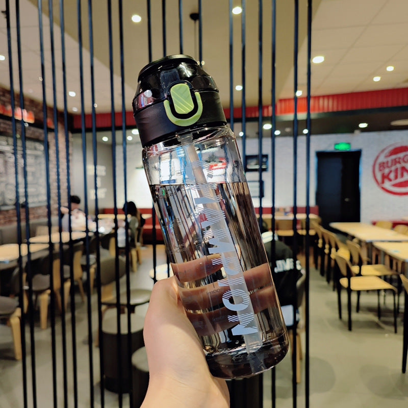 Damen Hochwertige Trinkflasche mit innovativem Verschlussmechanismus Brehn