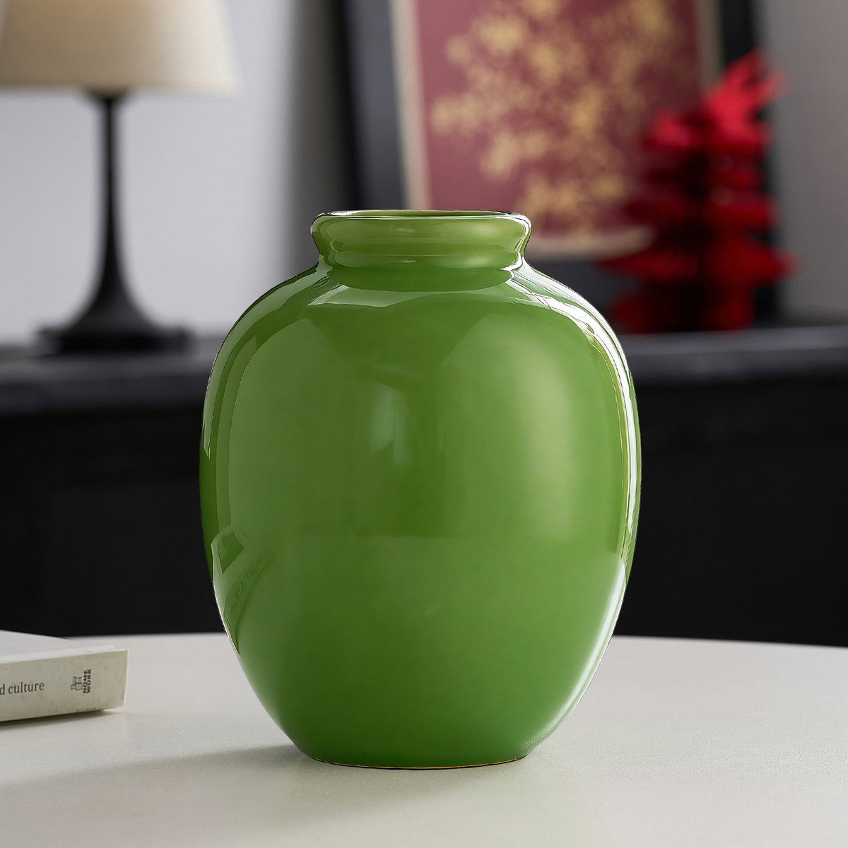 Elegante Keramikvase für stilvolle Wohnräume Brehn