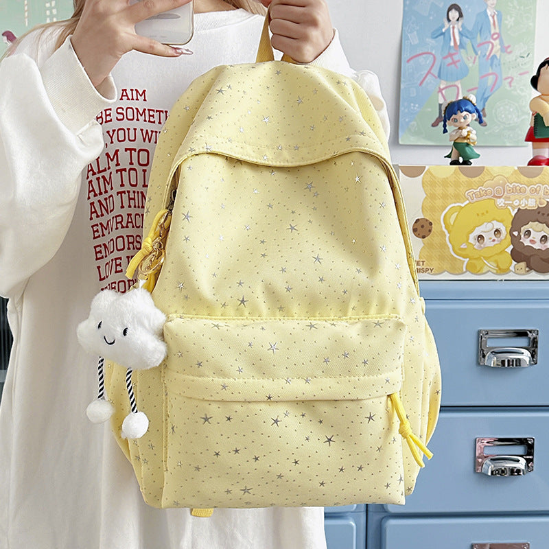 Modischer Rucksack mit Funkelndem Sternen-Motiv Brehn