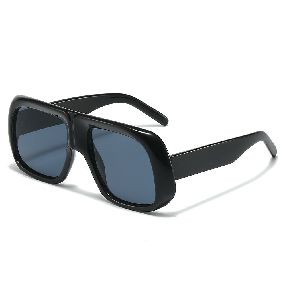 Luxuriöse Übergroße Quadratische Sonnenbrille Brehn