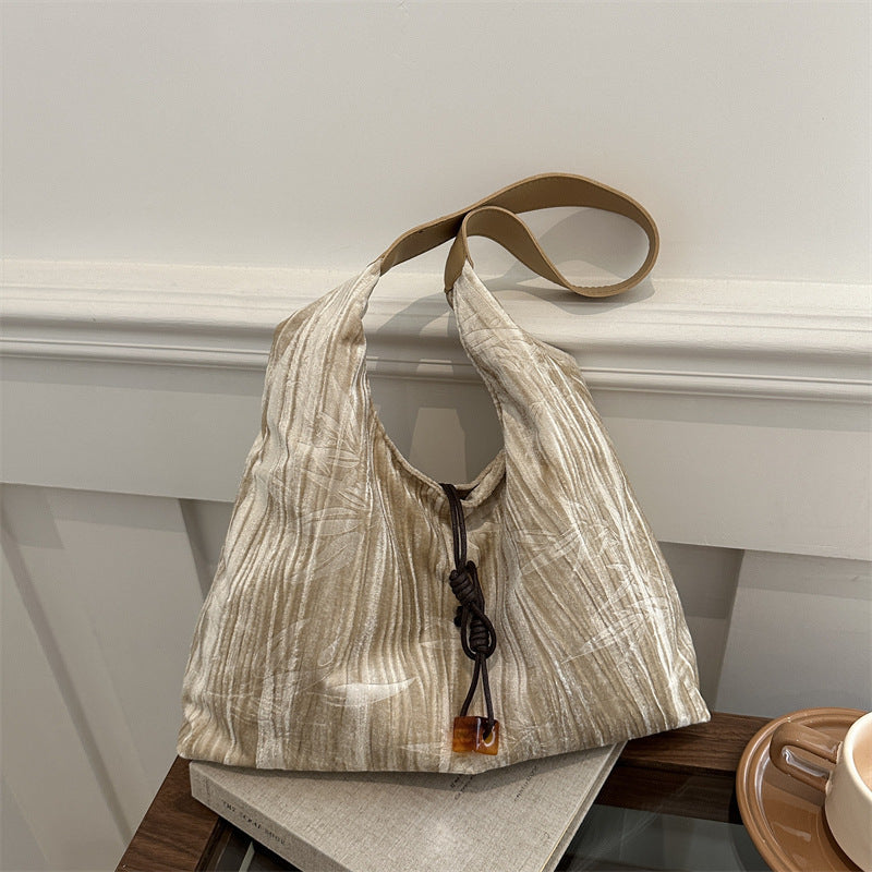 Vielseitige Samt Schultertasche Brehn