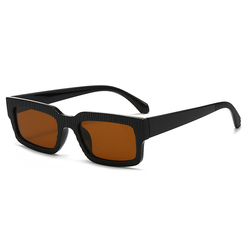 Damen modische Sonnenbrille mit geometrischem Rahmen Brehn