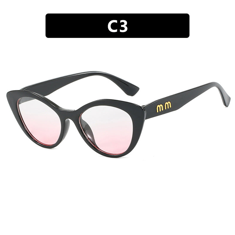 Damen extravagante Cat-Eye Sonnenbrille mit schützendem UV-Filter Brehn