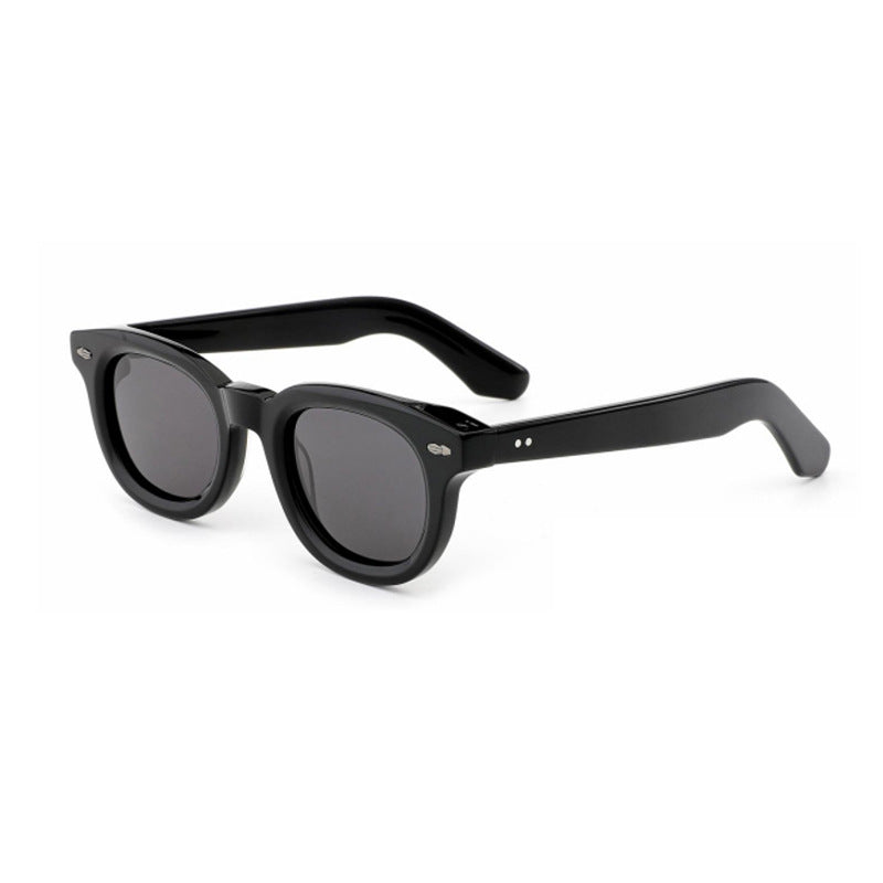 Damen retro-inspirierte Sonnenbrille mit breitem Schildpatt-Rahmen und harmonischen Gläsern Brehn
