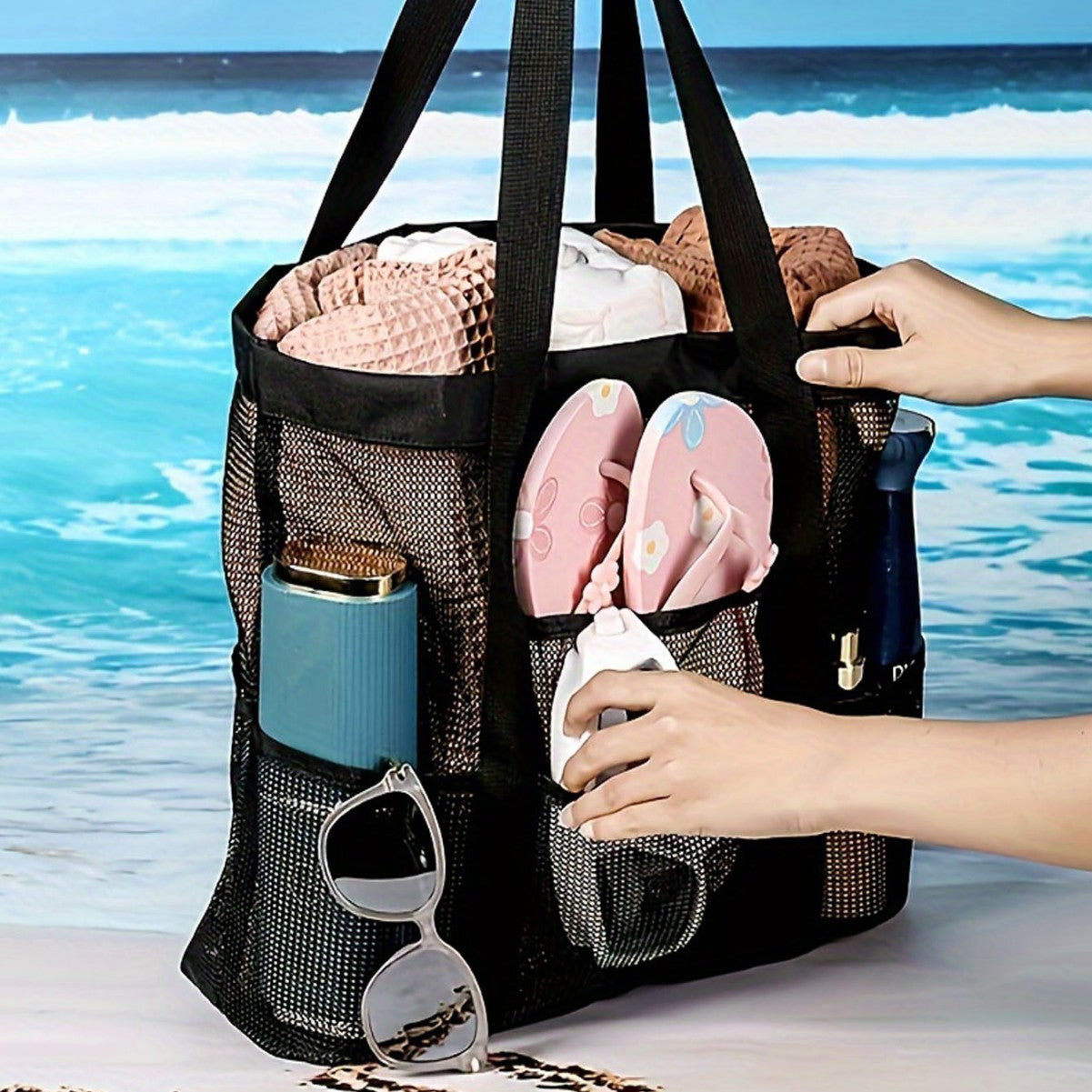 Praktische Strandtasche Brehn