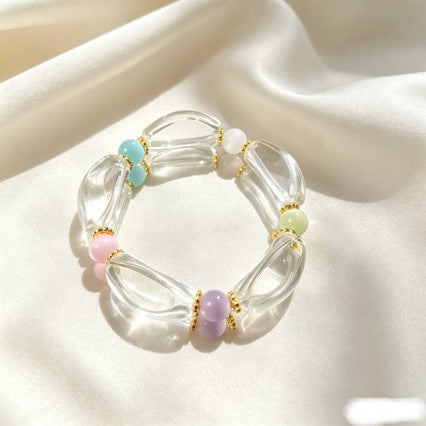 Elegante Kristallperlenarmband Brehn