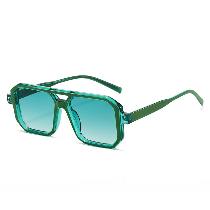 Damen modische Sonnenbrille im modernen achtkantigen Design Brehn
