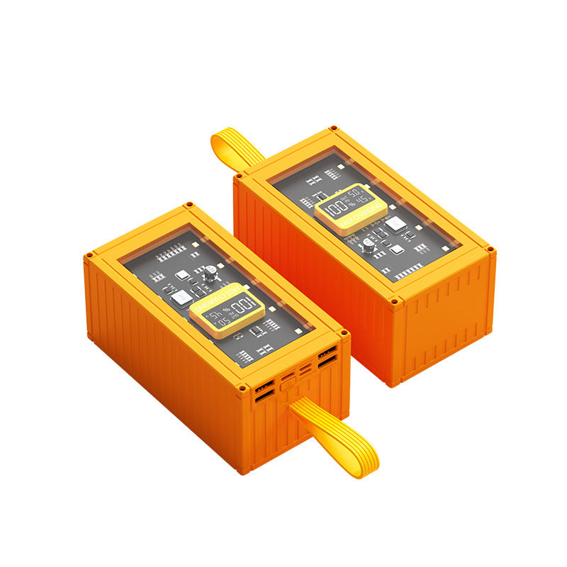 Tragbare Powerbank mit Digitaler Ladeanzeige und Schnellladefunktion Brehn