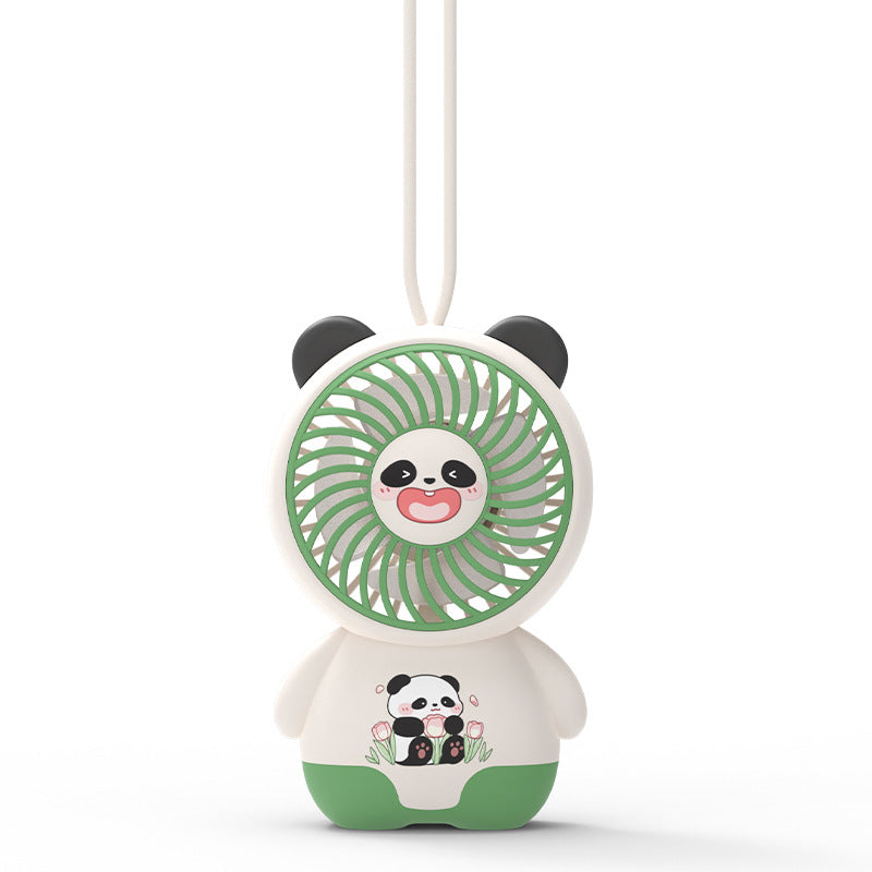 Damen Tragbarer Handventilator im süßen Panda-Design Brehn