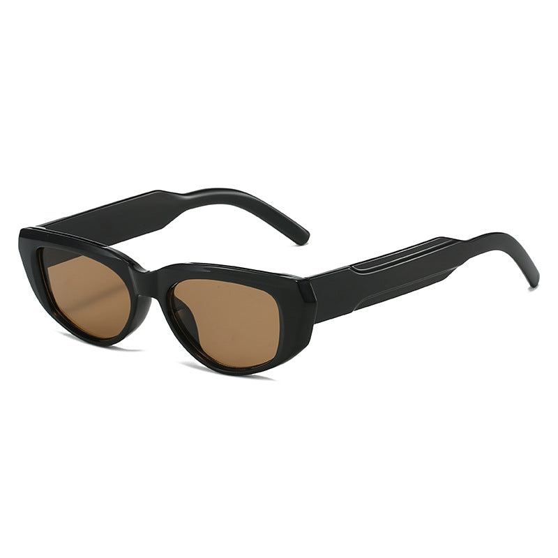 Damen modische Sonnenbrille im Cat-Eye-Stil mit extravaganter Silhouette Brehn