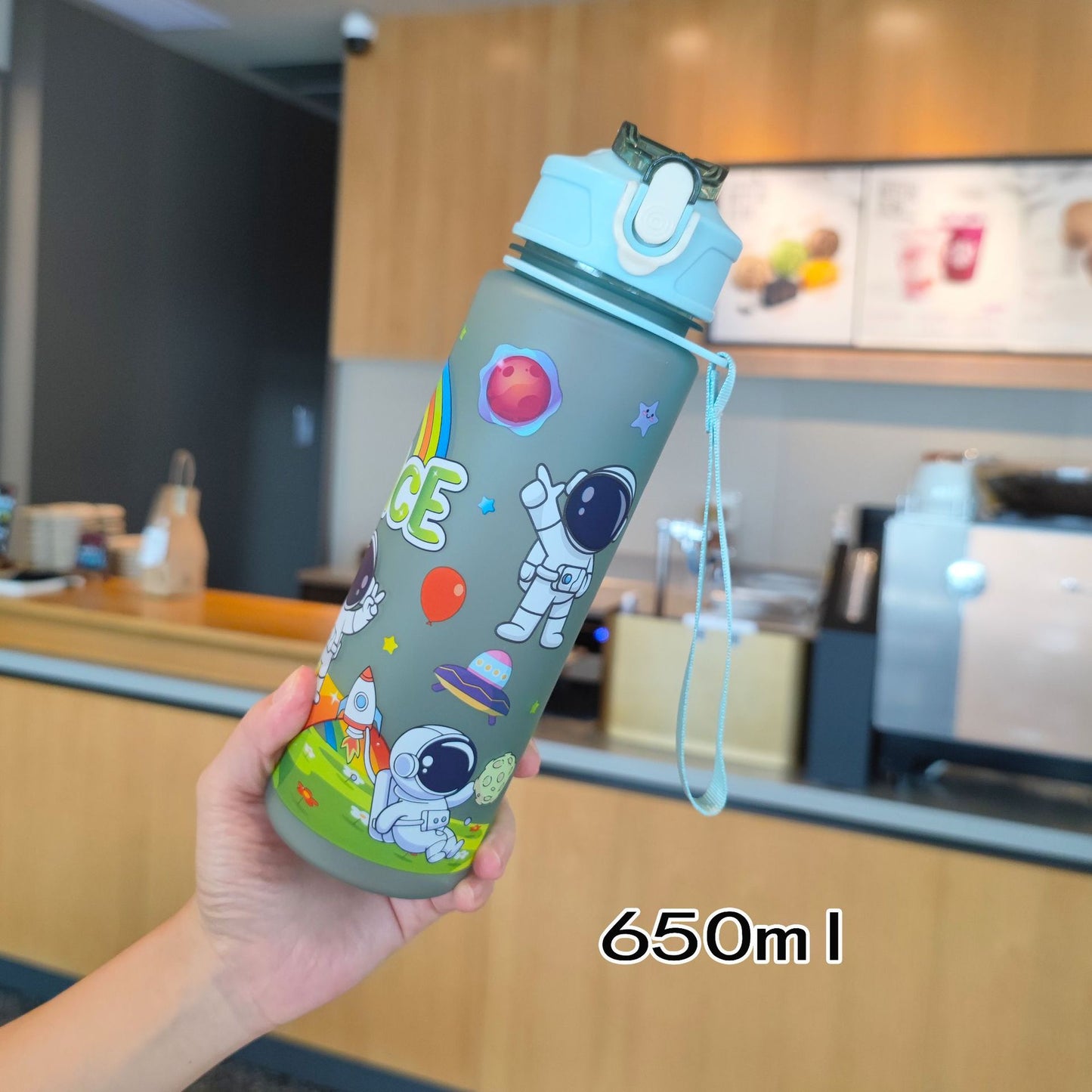 Damen kreative Trinkflasche im Weltraumdesign Brehn