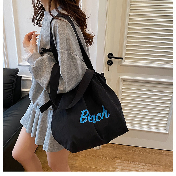 Geräumige Canvas-Shopper-Tasche Brehn