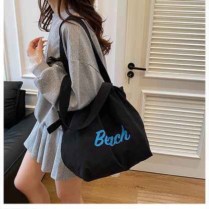 Geräumige Canvas-Shopper-Tasche Brehn