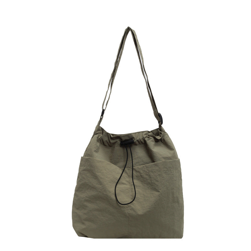 Trendige Drawstring Schultertasche Brehn