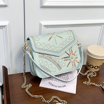 Elegante dekorative Kettenhandtasche