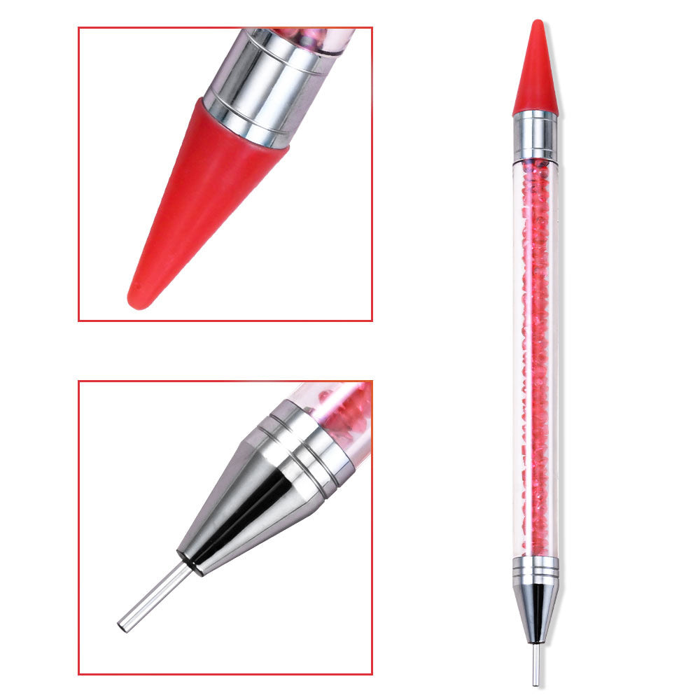 Professioneller Nail Art Detailpinsel mit Kristallgriff Brehn